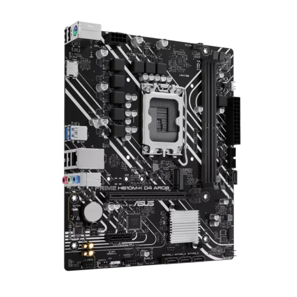 Asus PRIME H610M-K D4 ARGB/LGA1700,H610,HDMI,M.2,AURA, Motherboard