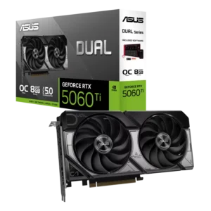 Asus Dual GeForce RTX 5060 Ti 8GB GDDR7 OC Edition Graphics Card