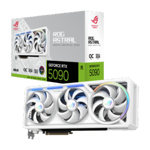 Asus ROG Astral GeForce RTX 5090 32GB GDDR7 WHITE OC Edition Graphics Card Asus ROG Astral GeForce RTX 5090 32GB GDDR7 WHITE OC Edition Graphics Card