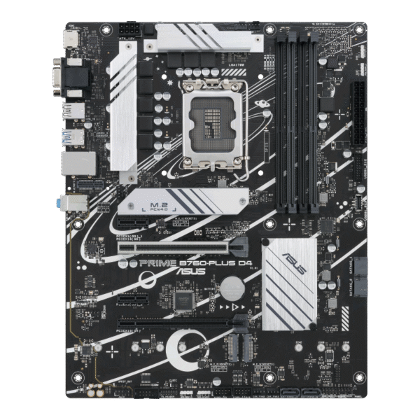 Asus PRIME B760-PLUS D4//LGA1700,B760,USB 3.2 GEN 2X2,AURA, Motherboard