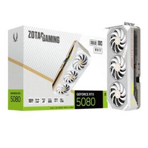 Zotac Gaming GeForce RTX 5080 SOLID OC White Edition Graphics Card Zotac Gaming GeForce RTX 5080 SOLID OC White Edition Graphics Card