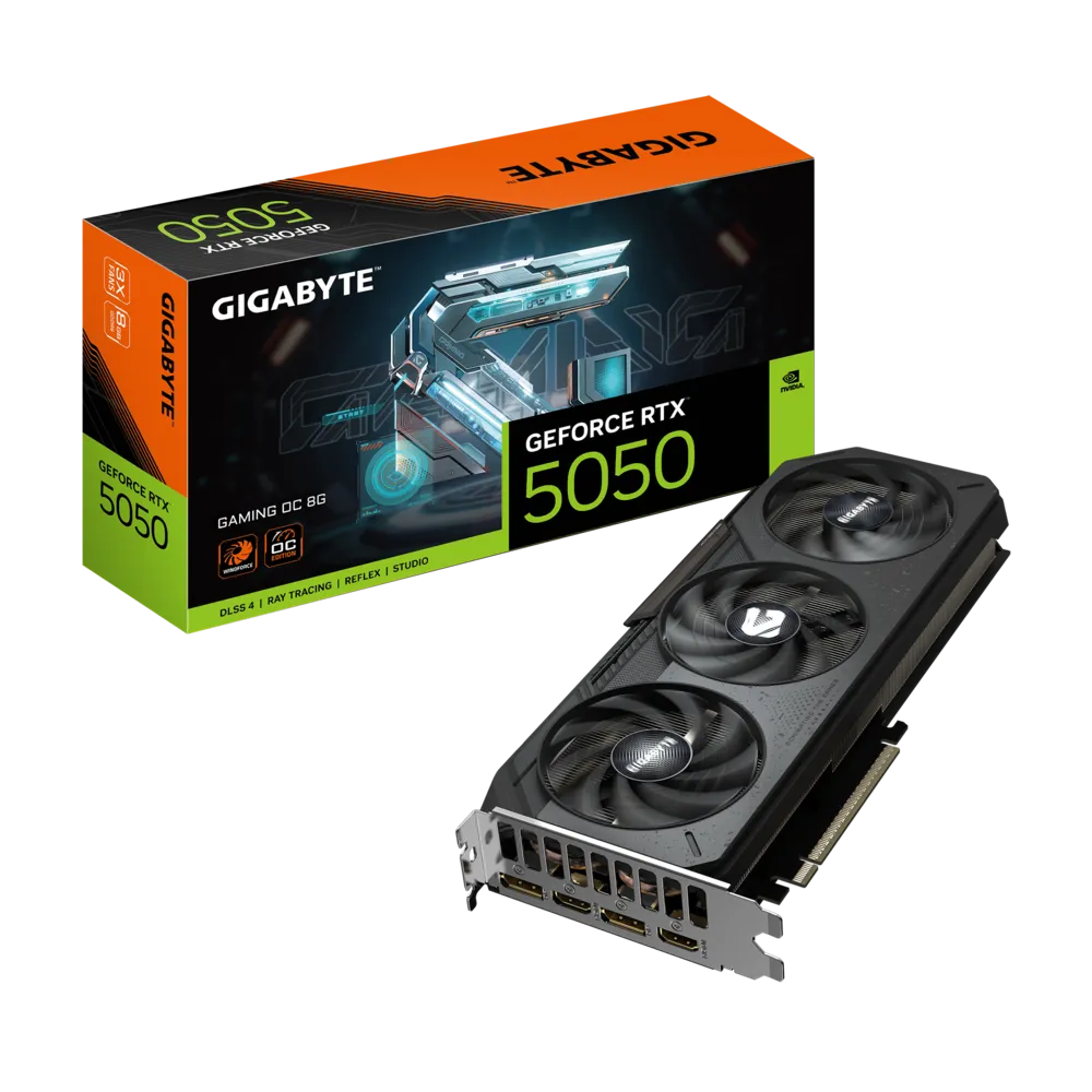 Gigabyte RTX 5050 Gaming OC 8GB Graphics Card Gigabyte RTX 5050 Gaming OC 8GB Graphics Card