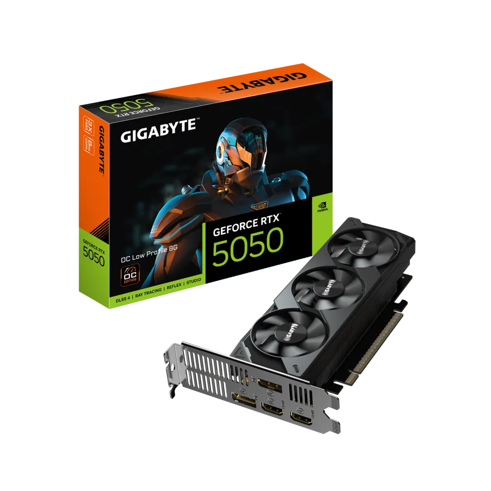 Gigabyte RTX 5050 OC 8GB Low Profile Graphics Card Gigabyte RTX 5050 OC 8GB Low Profile Graphics Card