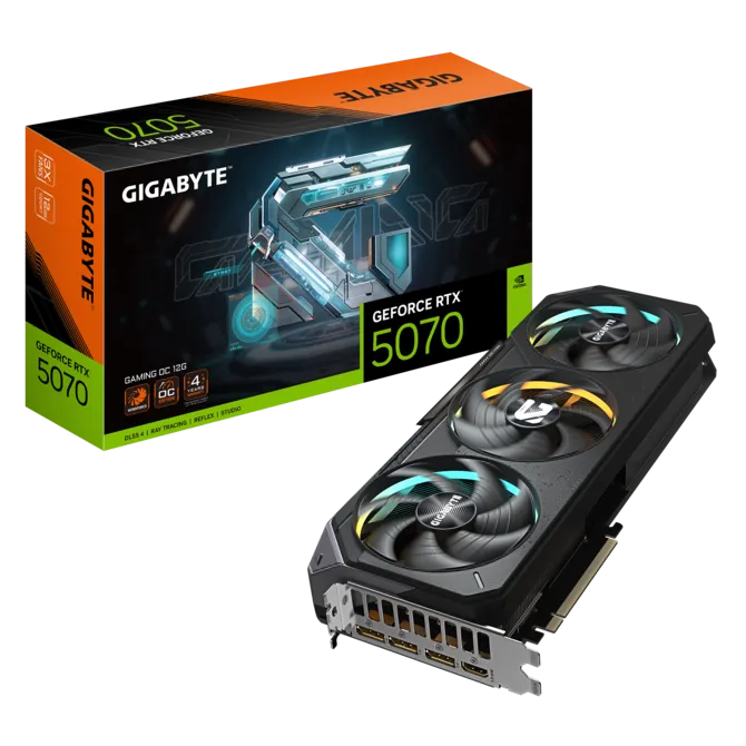 Gigabyte RTX 5070 Gaming OC 12GB Graphics Card Gigabyte RTX 5070 Gaming OC 12GB Graphics Card