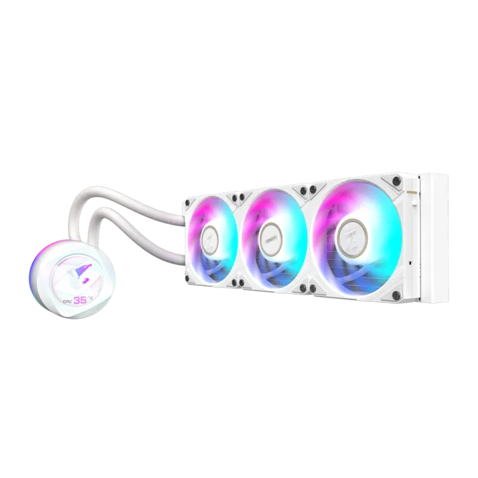 Gigabyte AORUS WATERFORCE II Ice 360 AIO RGB Liquid Cooler Gigabyte AORUS WATERFORCE II Ice 360 AIO RGB Liquid Cooler