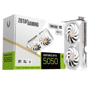 Zotac Gaming RTX 5050 Twin Edge OC White Graphics Card Zotac Gaming RTX 5050 Twin Edge OC White Graphics Card